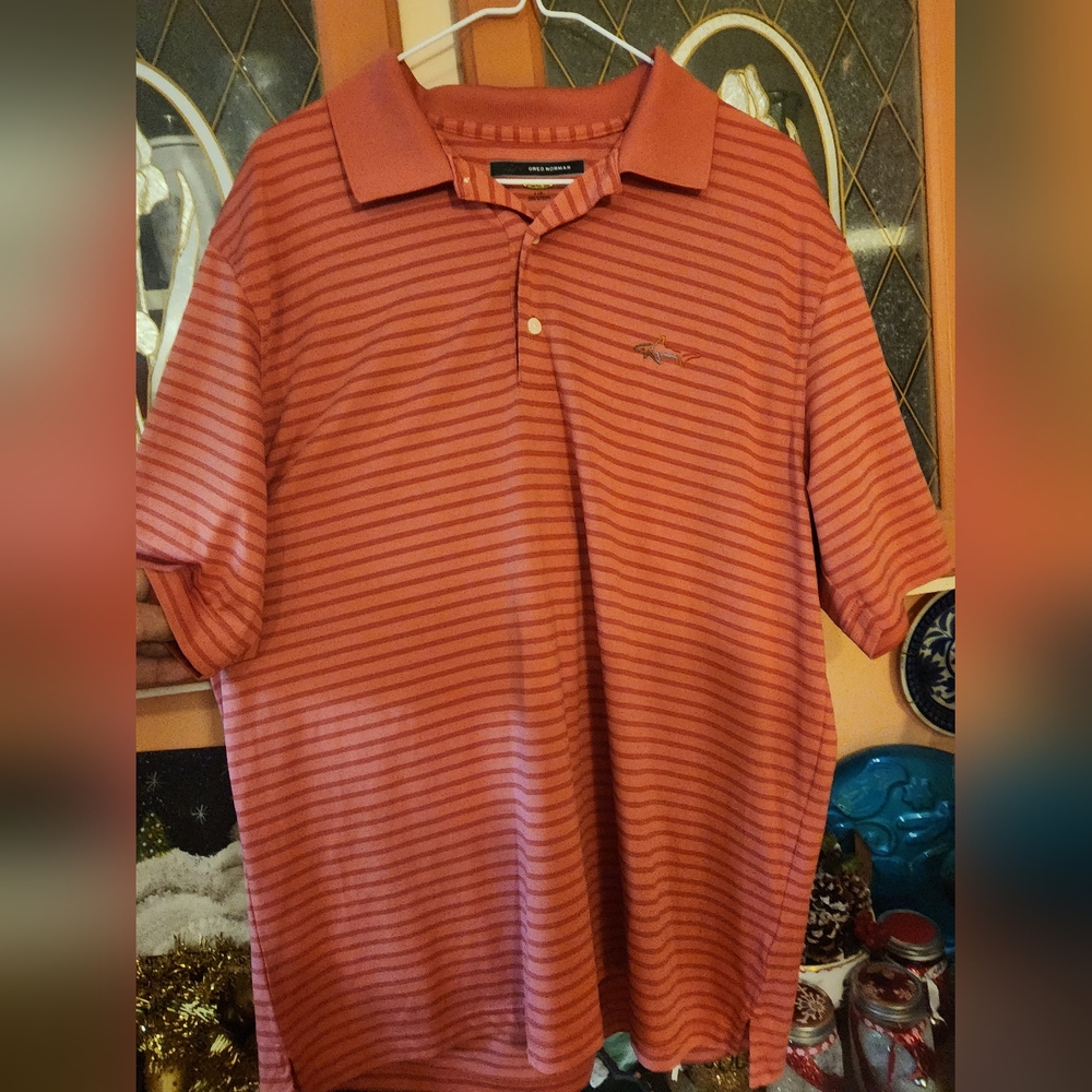 Greg Norman  golf shirt size L